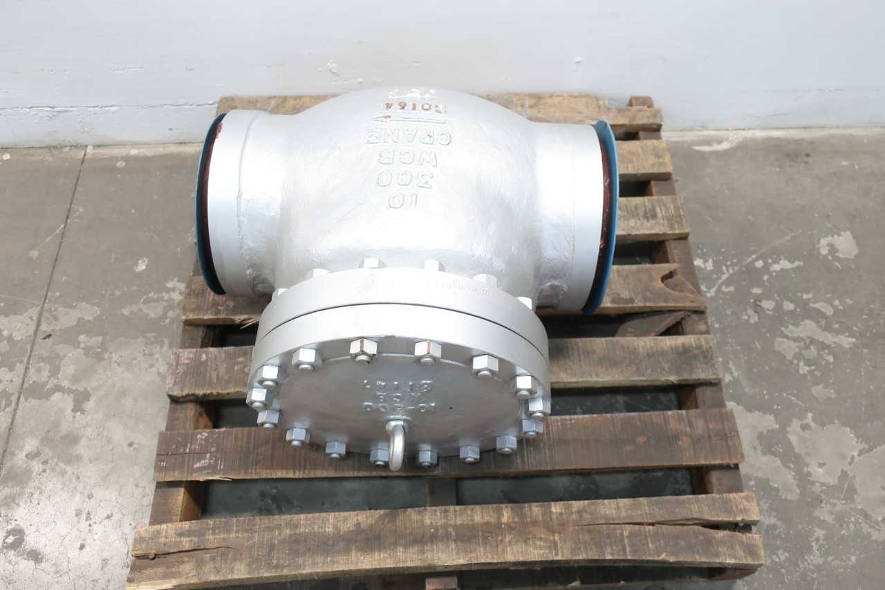 CRANE 1591/2XU SWING GATE 300 STEEL BUTT WELD 10IN CHECK VALVE - CHECK VALVE CRANE 1591/2XU SWING GATE 300 STEEL BUTT WELD 10IN CHECK VALVE - CHECK VALVE