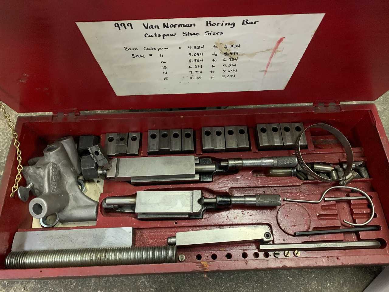 Van Norman Boring Bar - MACHINING ACCESSORIES & TOOLING