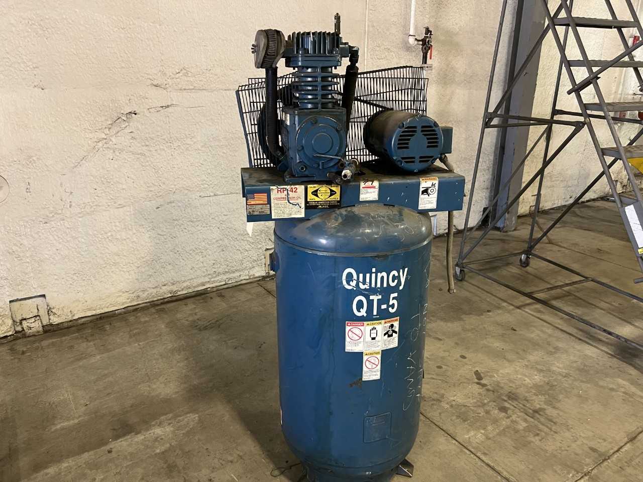 Quincy model 150933A633 air compressor - AIR COMPRESSORS Quincy model 150933A633 air compressor - AIR COMPRESSORS