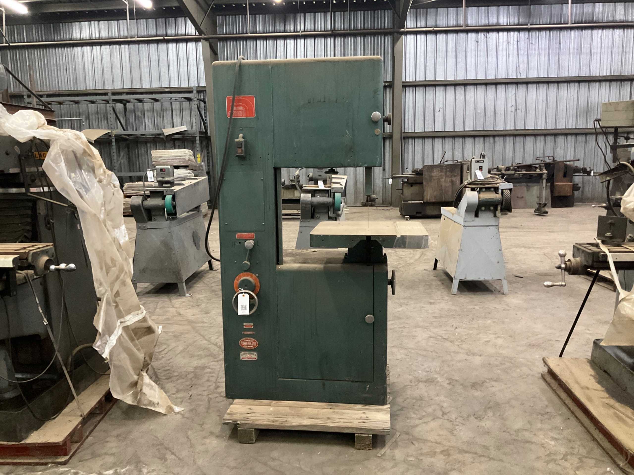 POWERMATIC 87 VERTICAL BAND SAW