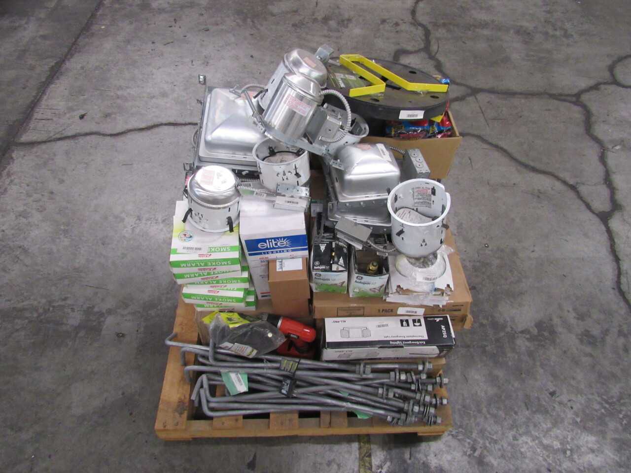 Pallet of Misc Electrical Supplies - ELECTRICAL COMPONENTS