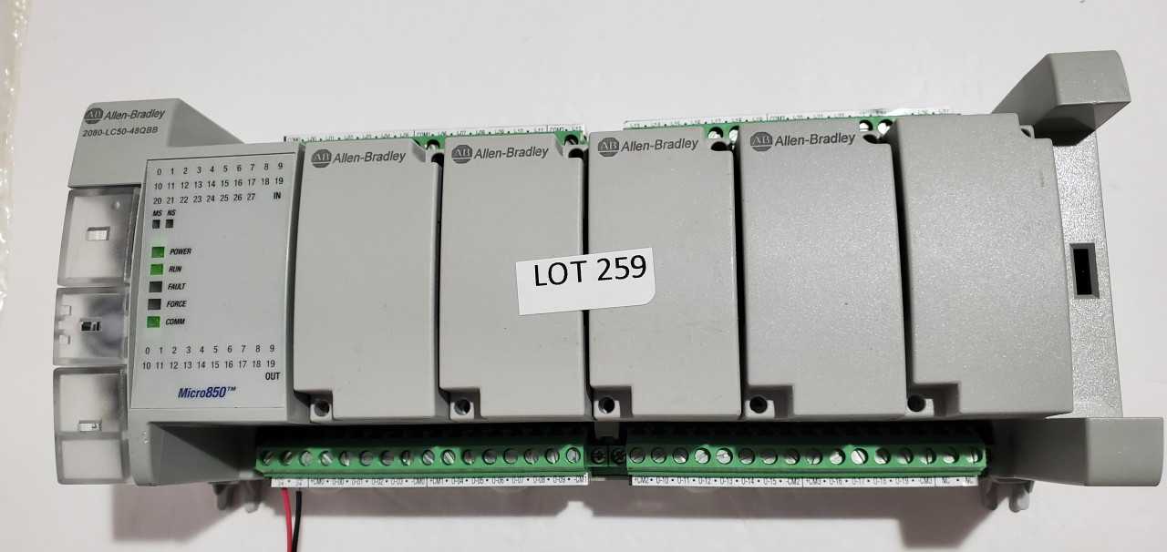 Allen Bradley Micro 850 2080-LC50-48QBB PLC - AUTOMATION & CONTROLS Allen Bradley Micro 850 2080-LC50-48QBB PLC - AUTOMATION & CONTROLS