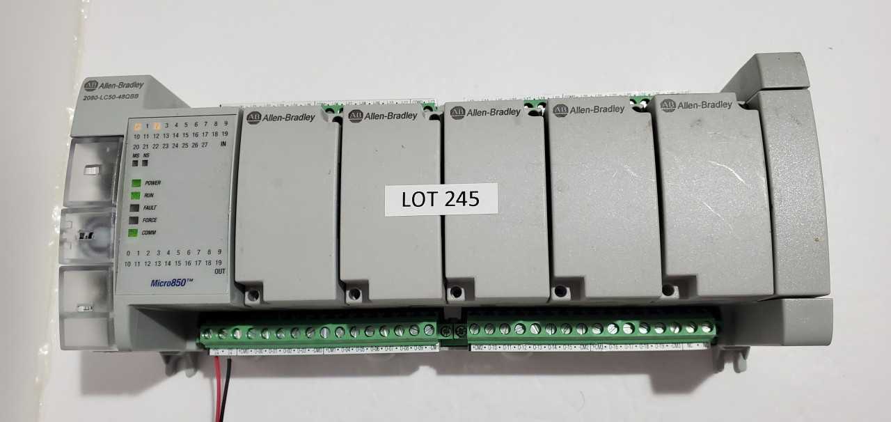 Allen Bradley Micro 850 2080-LC50-48QBB PLC - AUTOMATION & CONTROLS