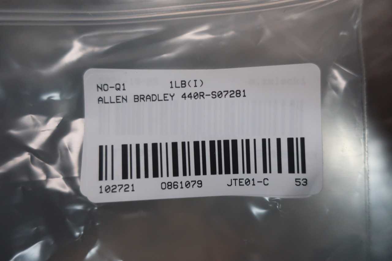 ALLEN BRADLEY 440R-S07281 GUARDMASTER STOP MOTION DETECTOR - AUTOMATION & CONTROLS
