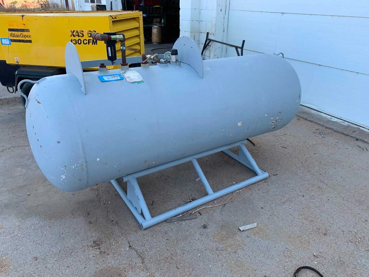 250 Gallon Capture Tank - AIR COMPRESSORS