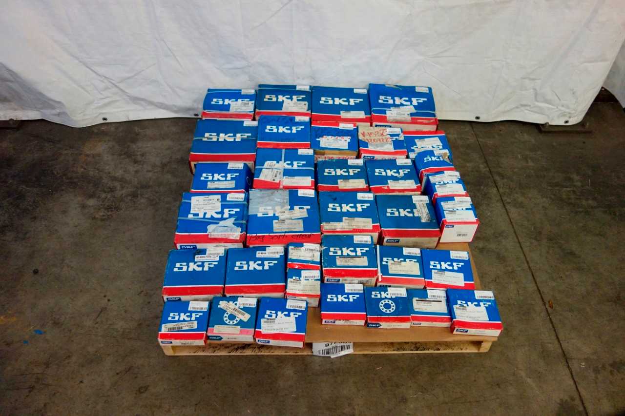 1 PALLET OF ASSORTED SKF BEARINGS - BEARINGS