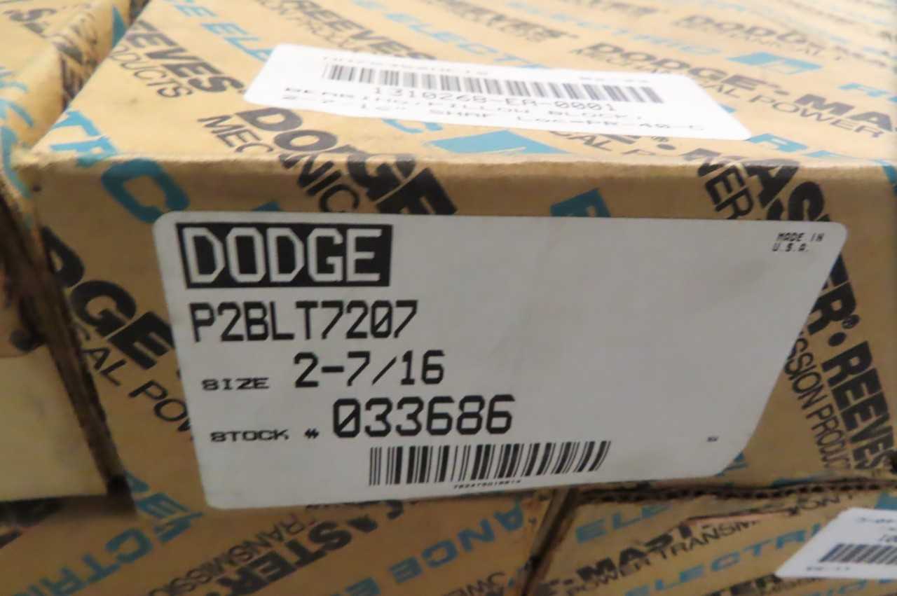 LOT OF 64 DODGE RELIANCE P2BLT7207 2-7/16IN PILLOW BLOCK BEARINGS - BEARINGS