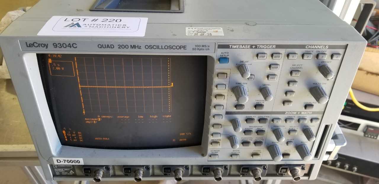 LeCroy 9304C - LAB & SCIENTIFIC LeCroy 9304C - LAB & SCIENTIFIC