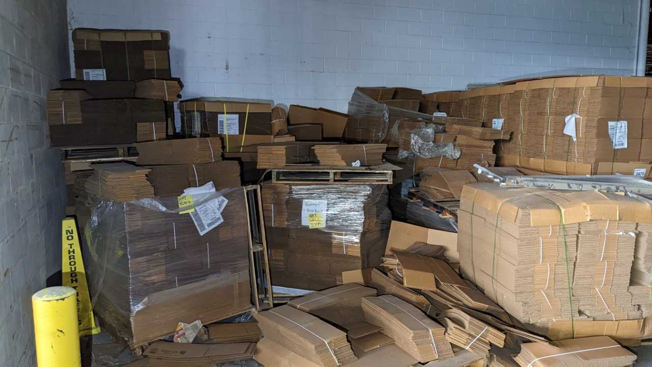 LOT OF MISC. SIZE BOXES - ELECTRIC POWER TOOLS