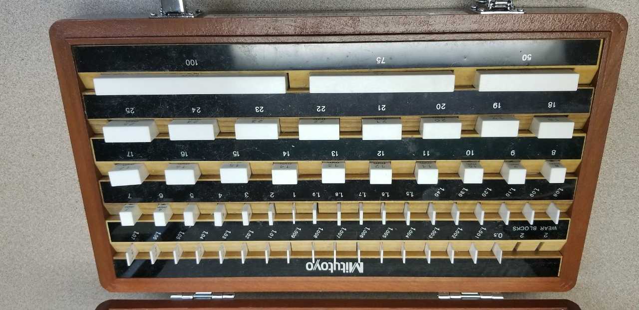 Mitutoyo Metric Cera Block Set - INSTRUMENTATION