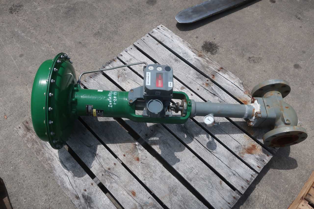 FISHER 667 SIZE 46 CONTROL VALVE 3IN GLOBE FLANGED - CONTROL VALVE