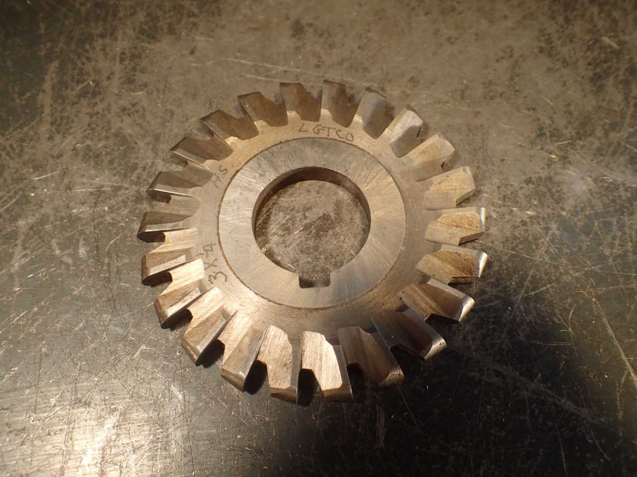 LGT Co 1/4" Circle (1/8" radius) Convex Mill Milling Cutter: 3" OD 1" Arbor Hole - MILLING TOOLS