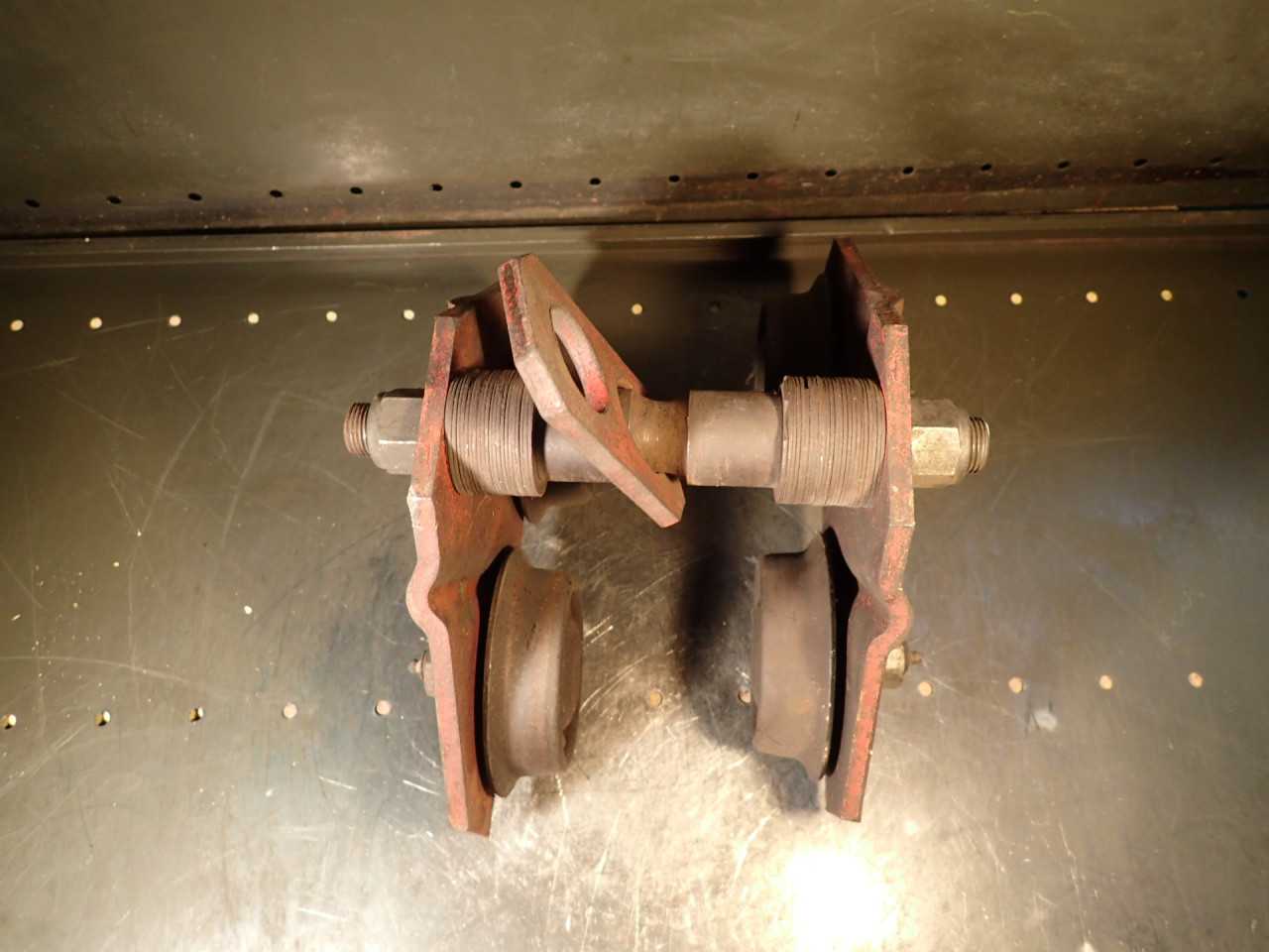 Coffing TG-20-P 1-Ton Hoist Trolley: 5-1/2" Beam, Used in Good Condition - LIFTING EQUIPMENT