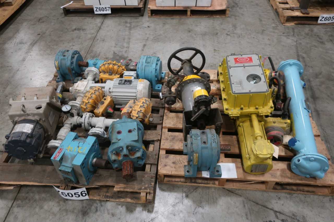 2 PALLETS OF ASSORTED ACTUATORS AND VALVE REPLACEMENT PARTS - MISCELLANEOUS