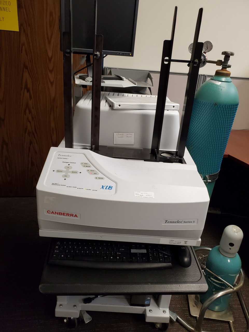 Canberra Tennelec Series 5 XLB Alpha/Beta Counting System - LAB & SCIENTIFIC