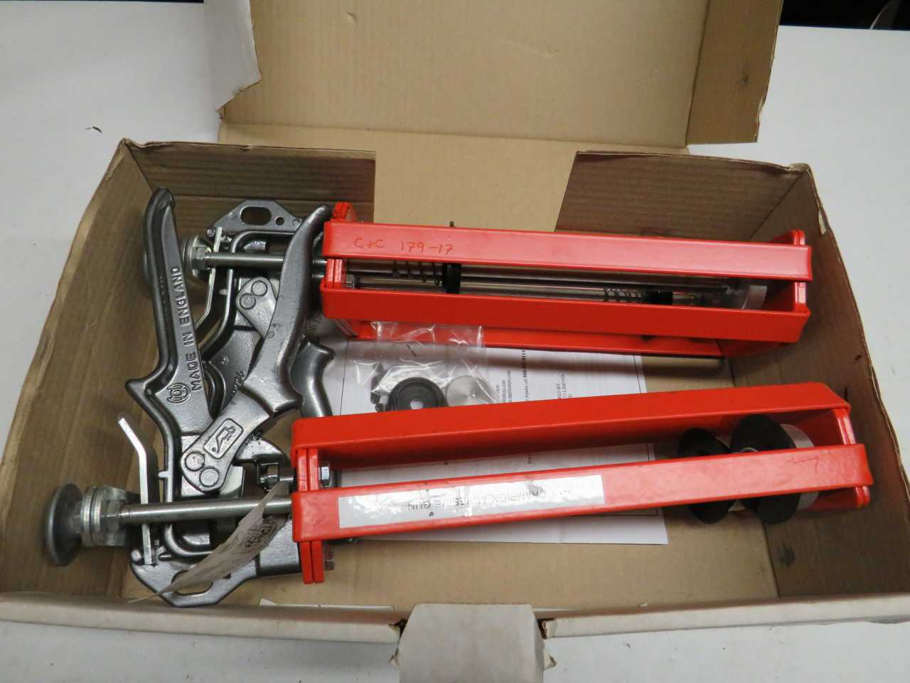 LOT OF 2 CHAMPION PPM300X DUAL EPOXY GUN - ELECTRIC POWER TOOLS