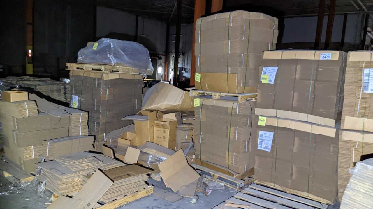 NEW CARDBOARD BOXES MISC. SIZE - MATERIAL HANDLING