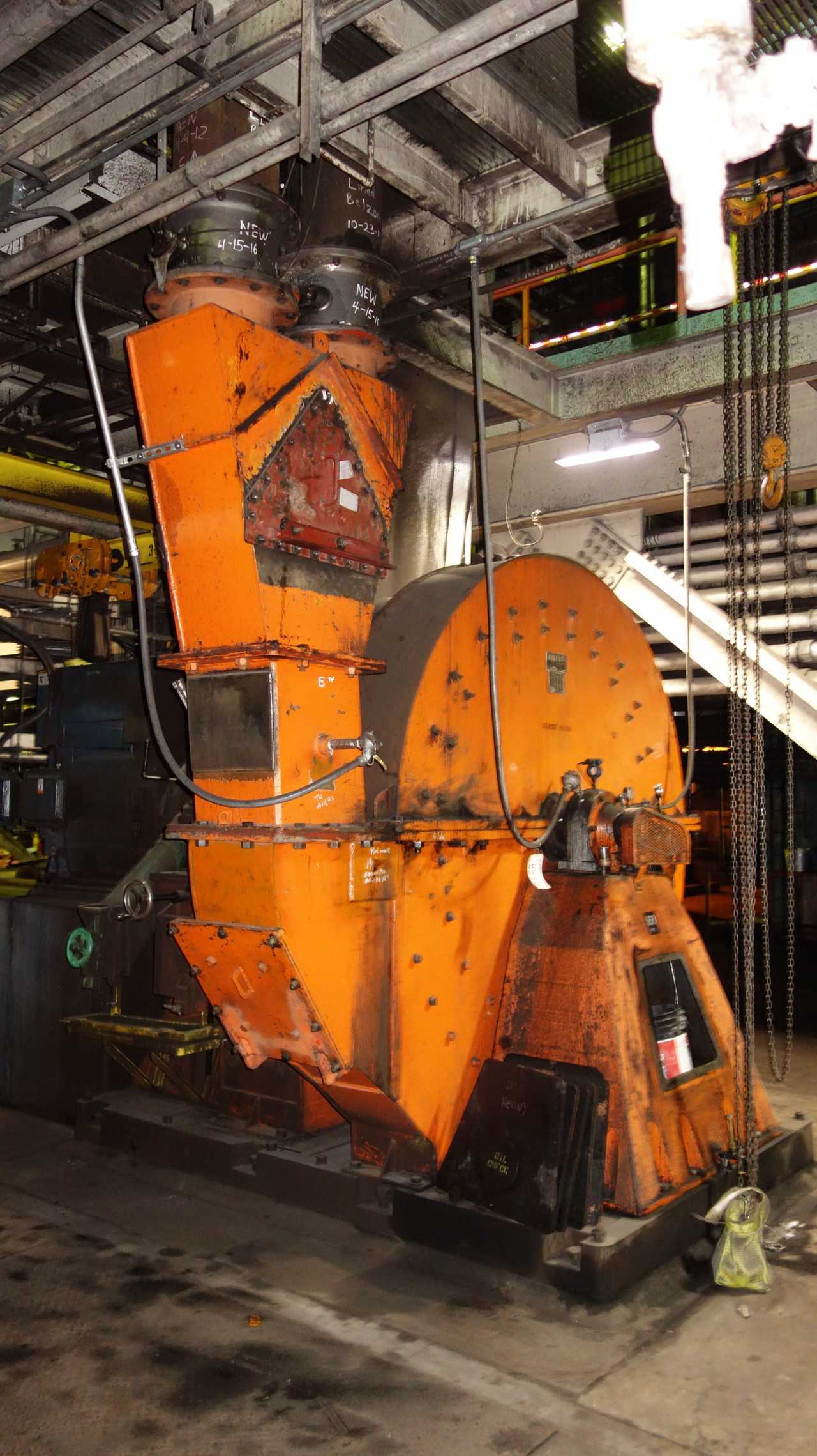 RILEY STOKER 556E PULVERIZER MILL 6D SER NO 1789 - MISCELLANEOUS