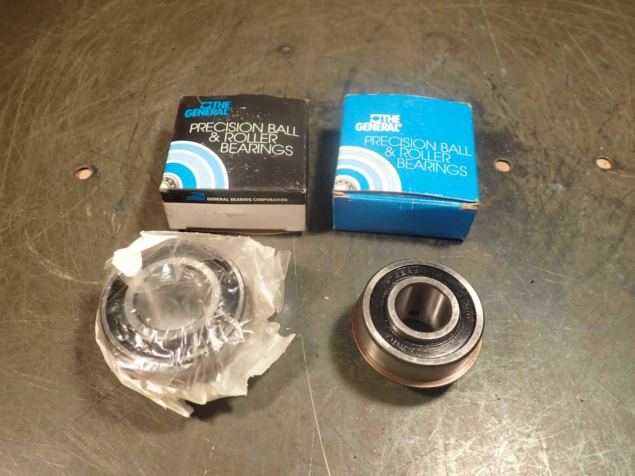 2 Pcs of The General S8605-88-300 Pillow Block Replacement Bearings: 7516DLG NOS - BEARINGS