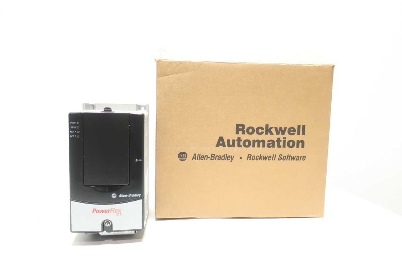 ALLEN BRADLEY 20AD2P1A0AYNNNC0 POWERFLEX 70 AC DRIVE SER A 0-400HZ 0-460V-AC 1HP - MOTOR DRIVES ALLEN BRADLEY 20AD2P1A0AYNNNC0 POWERFLEX 70 AC DRIVE SER A 0-400HZ 0-460V-AC 1HP - MOTOR DRIVES