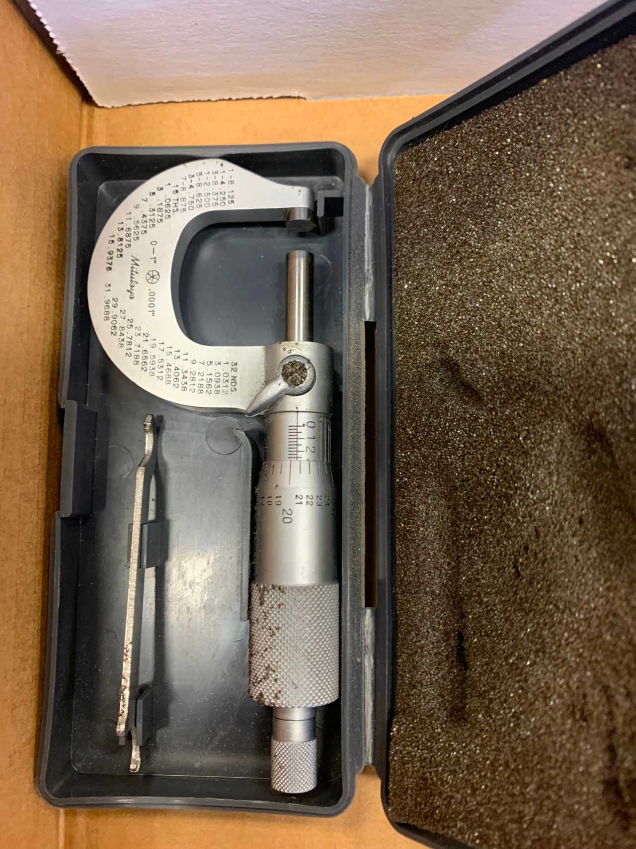 Mitutoyo, Mahr, Federal Outside Micrometers - ELECTRIC POWER TOOLS