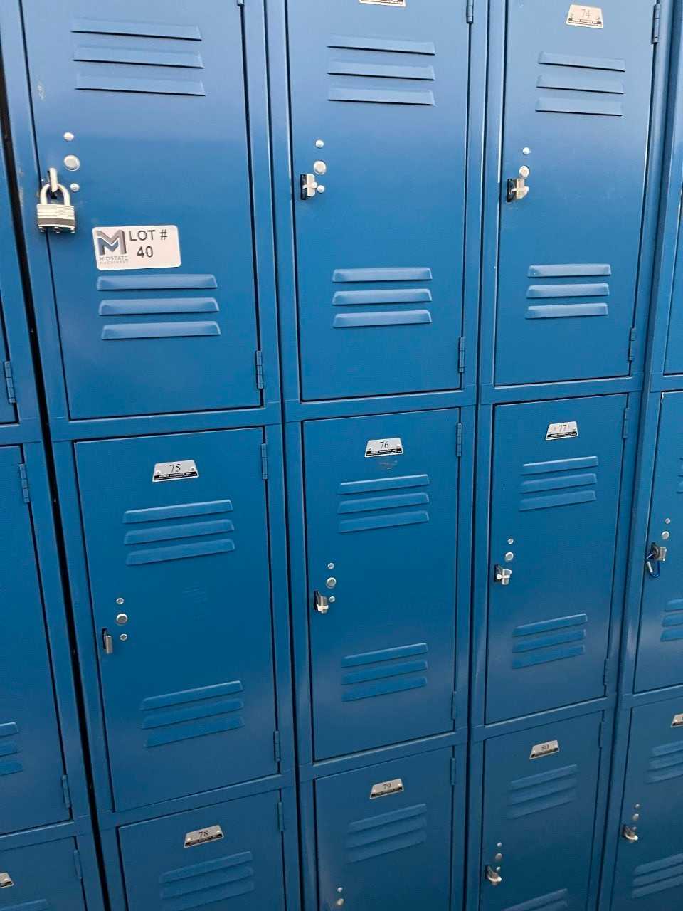 9 Door Locker Unit - TOOL STORAGE
