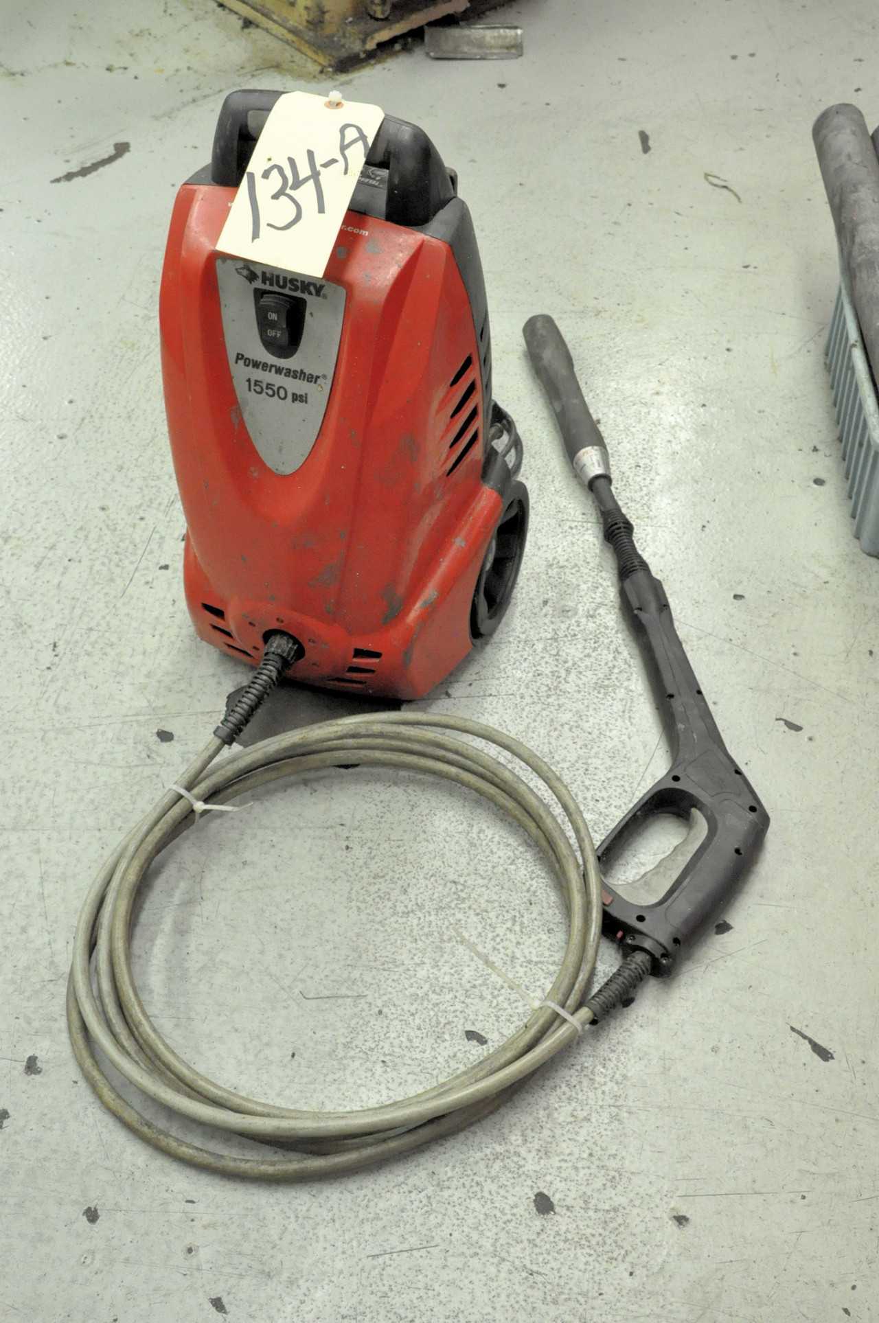 HUSKY 1550-PSI Electric Cold Water Portable Pressure Washer - PLANT & FACILITY