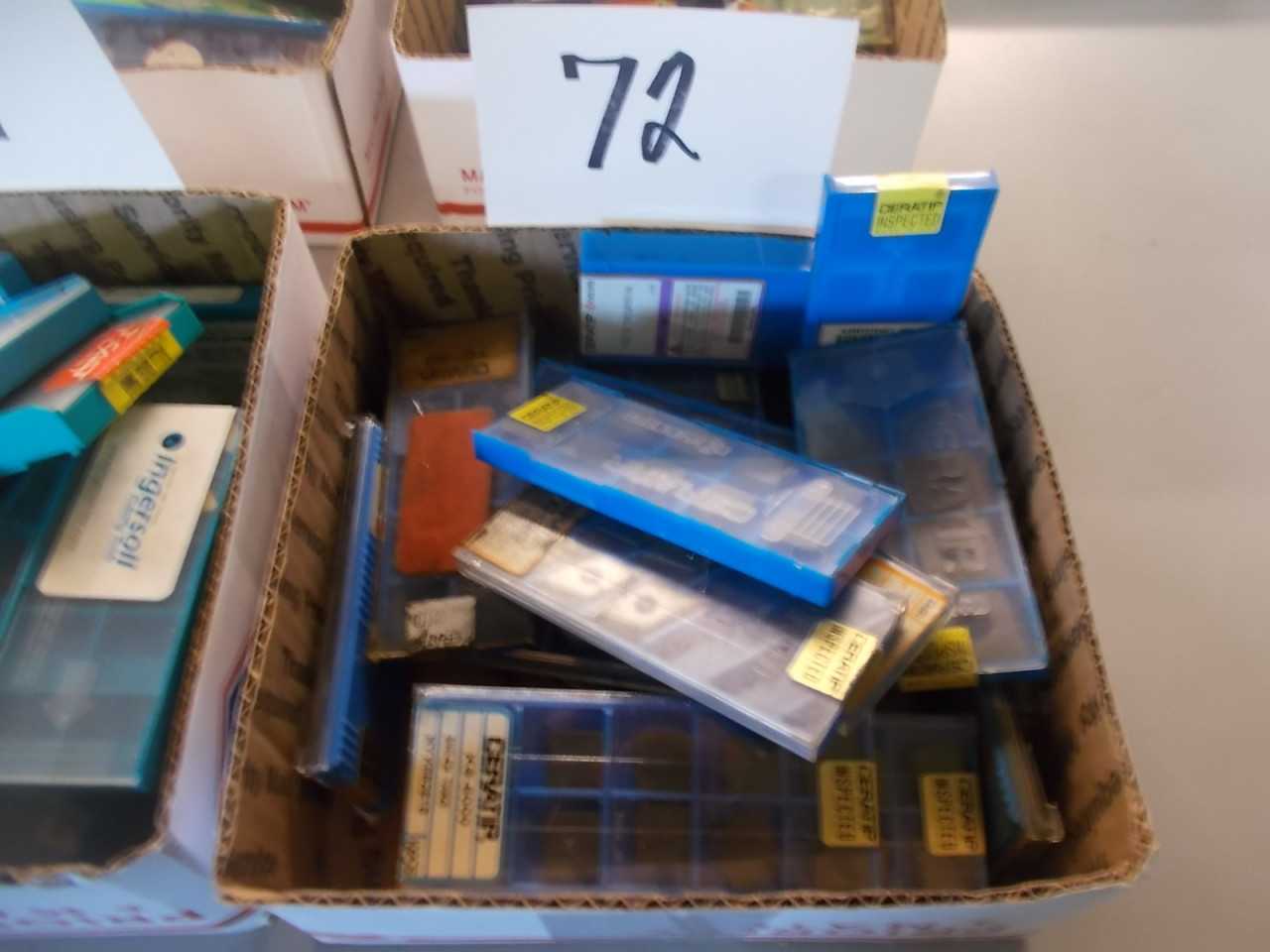 Assorted New Carbide Inserts 20+ boxes - ELECTRIC POWER TOOLS