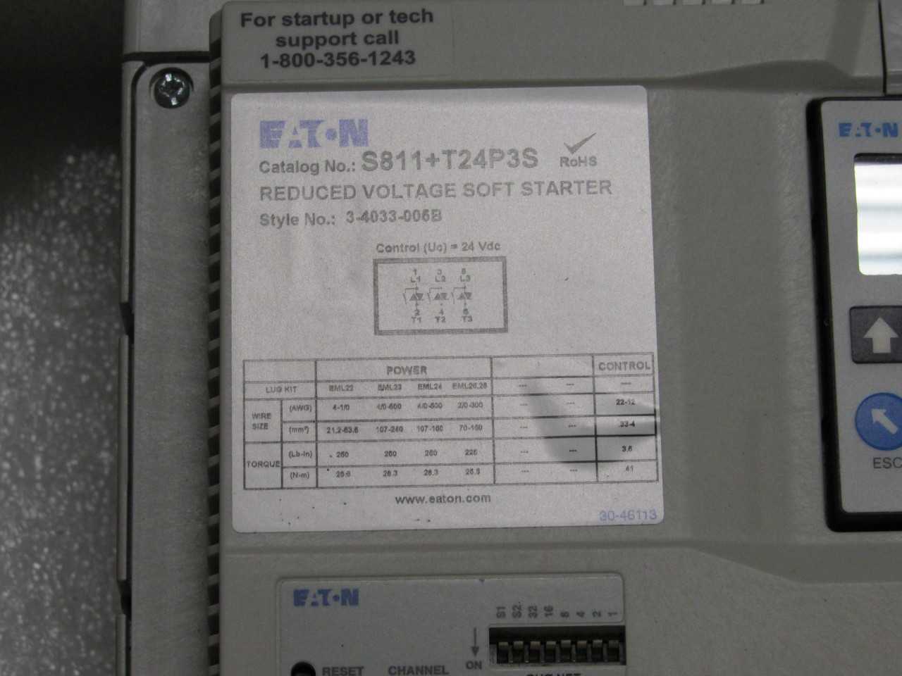 Eaton Soft Starter - MOTOR STARTERS