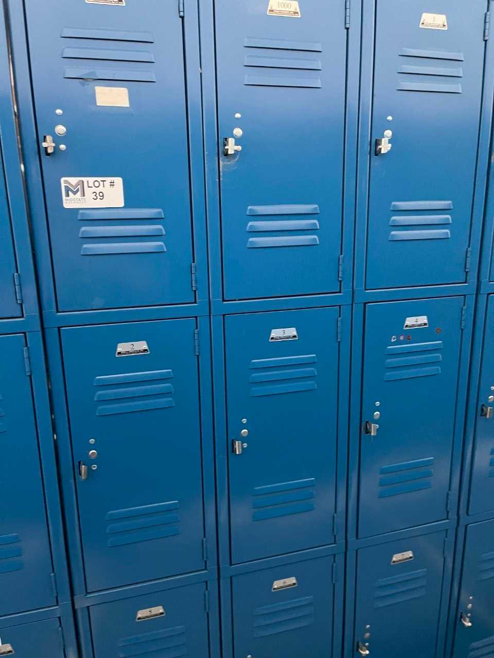 9 Door Locker Unit - TOOL STORAGE