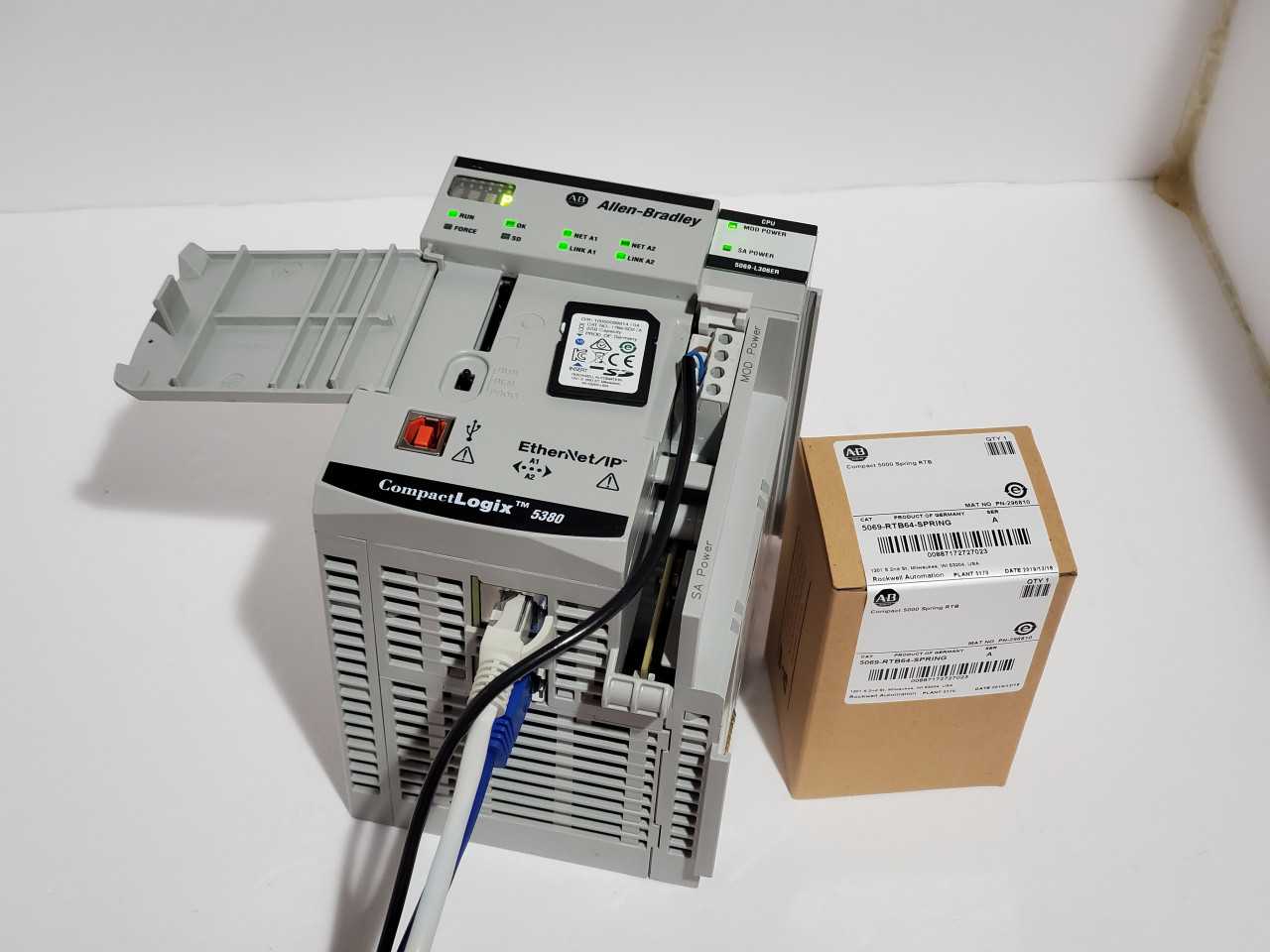 Allen Bradley CompactLogix 5069-L306ER Plus Brand new 5069-RTB64 Spring - AUTOMATION & CONTROLS Allen Bradley CompactLogix 5069-L306ER Plus Brand new 5069-RTB64 Spring - AUTOMATION & CONTROLS