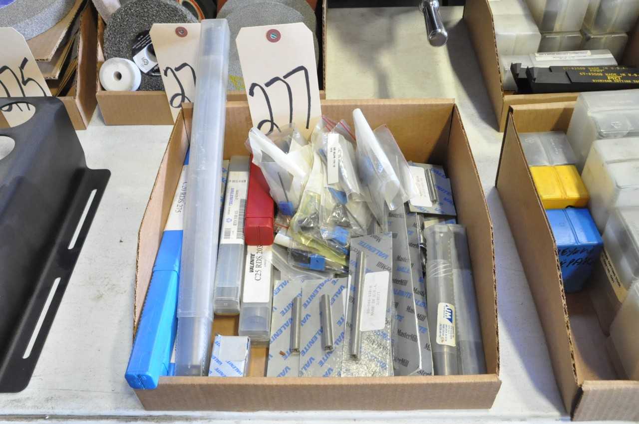 Lot-Various Valenite Products in (1) Box - HAND TOOLS