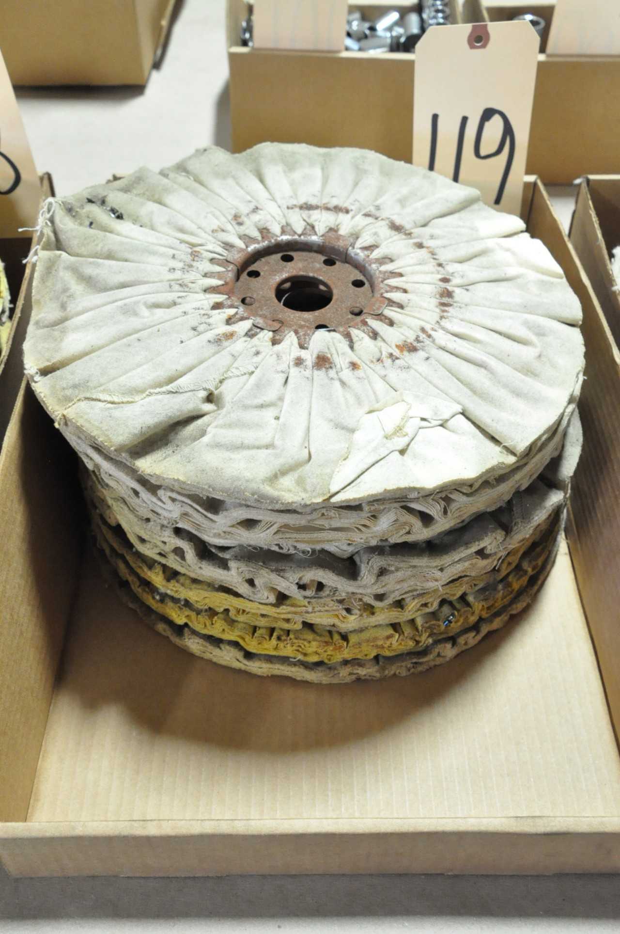 Lot Buffing Wheels in 1 Box - ELECTRIC POWER TOOLS