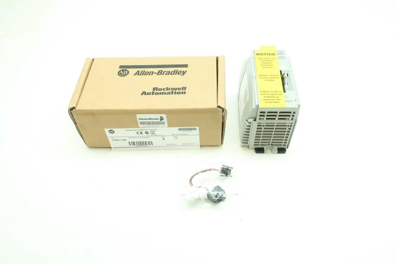 ALLEN BRADLEY 1769-L32E COMPACTLOGIX ENET CONTROLLER - MISCELLANEOUS