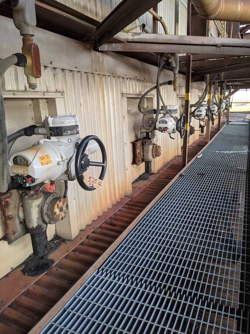 Lot of 6 Rotork Actuators - VALVES