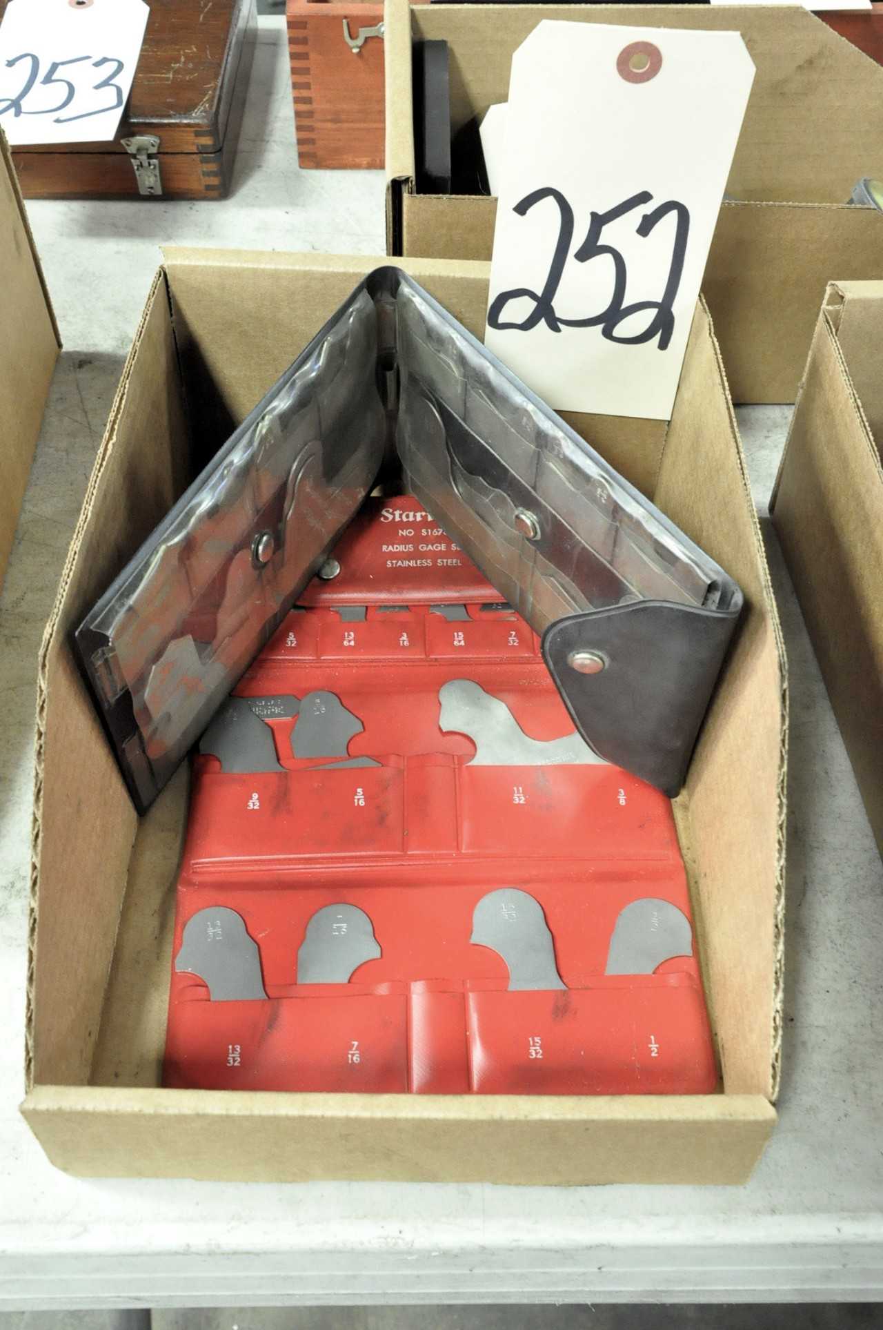 Lot 2 Radius Gauge Sets in 1 Box - ELECTRIC POWER TOOLS