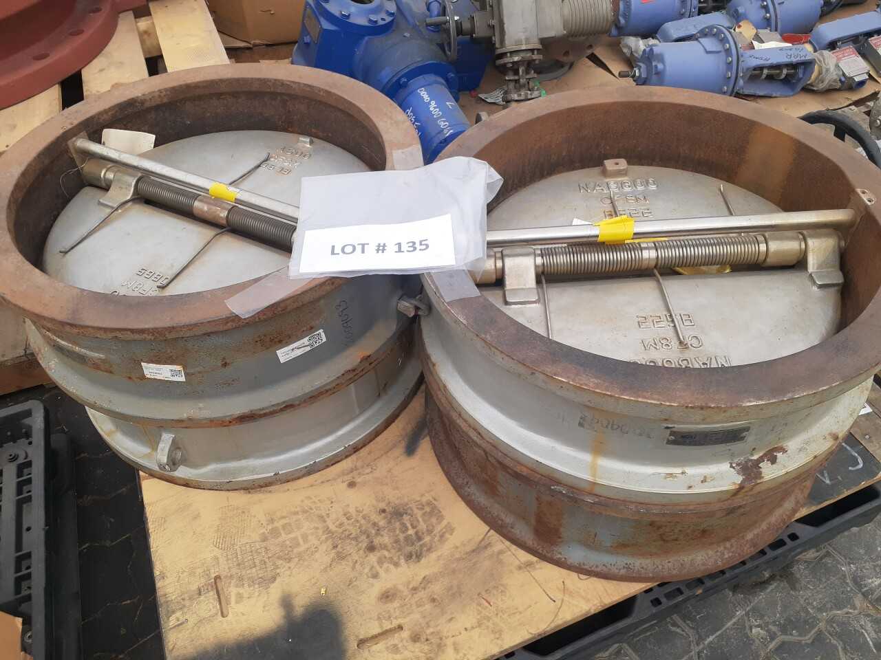 Lot of 4 Dual Plate check valves - CHECK VALVE