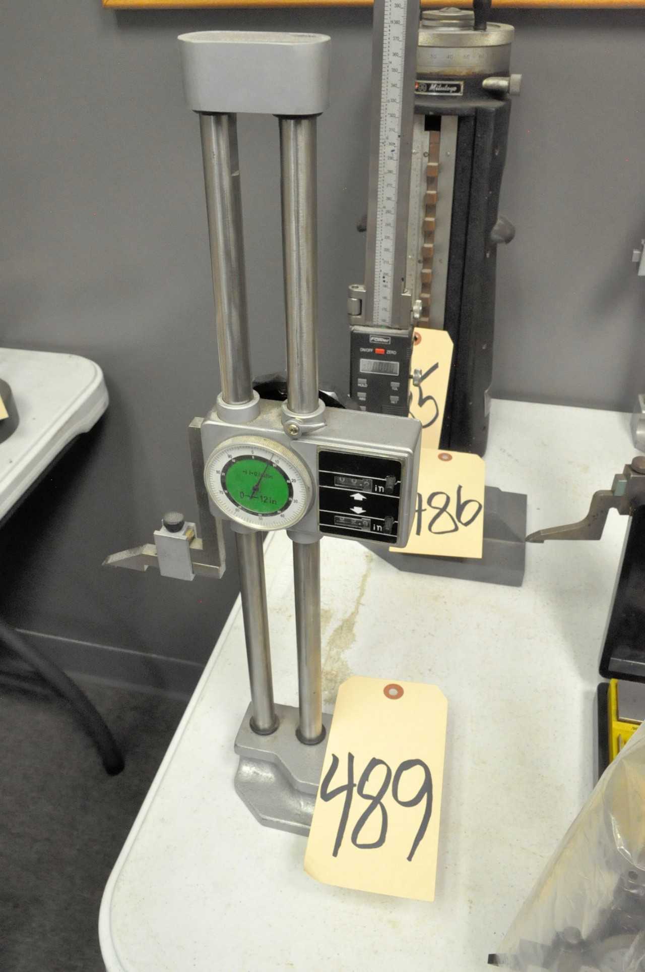 No Name 12" Dial Height Gauge - ELECTRIC POWER TOOLS