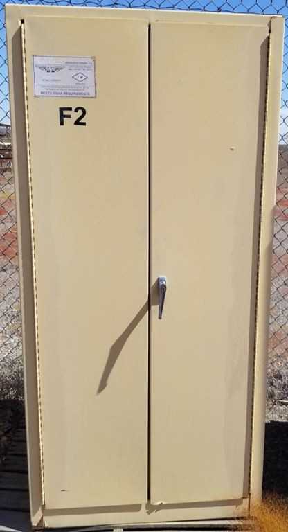 Fire Cabinet 31.5" L x 31" W x 65.5" H - TOOL STORAGE