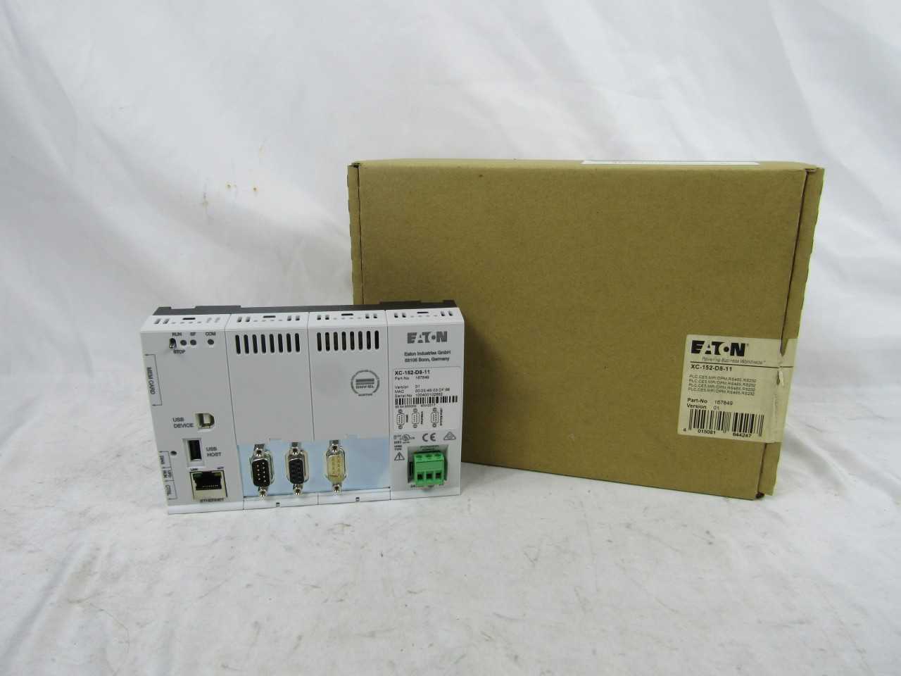 Quantity of 1x XC-152-D8-11 PLC/Process Logic Controllers - AUTOMATION & CONTROLS