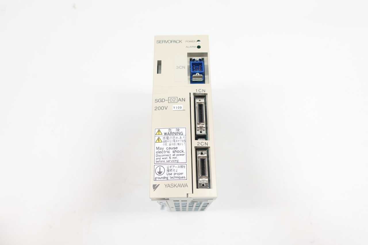 YASKAWA SGD-02ANY109 SERVOPACK 200-230V-AC 0-230V-AC 1PH 200W SERVO DRIVES AND AMPLIFIER - SERVO
