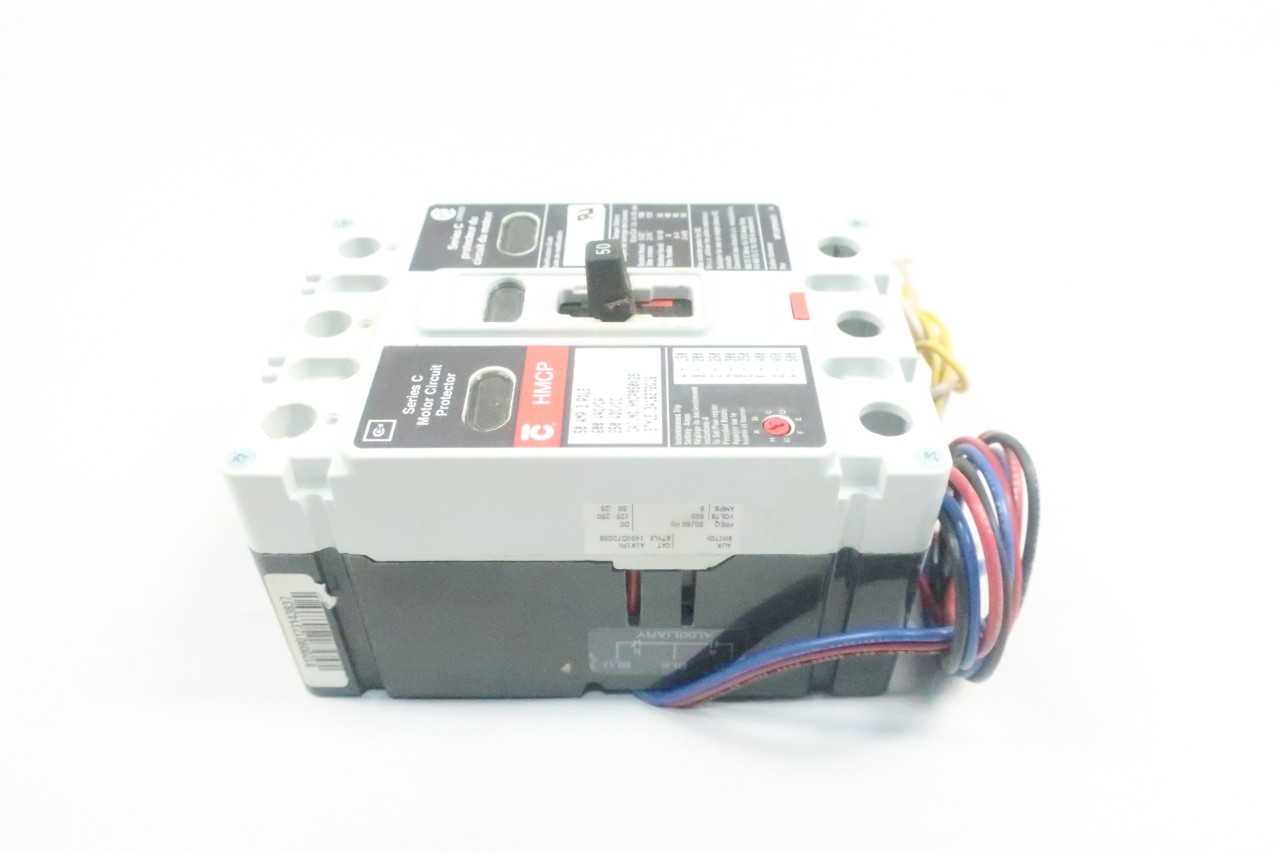 CUTLER HAMMER HMCP050K2S 3P 50A AMP 600V-AC MOLDED CASE CIRCUIT BREAKER - CIRCUIT BREAKERS
