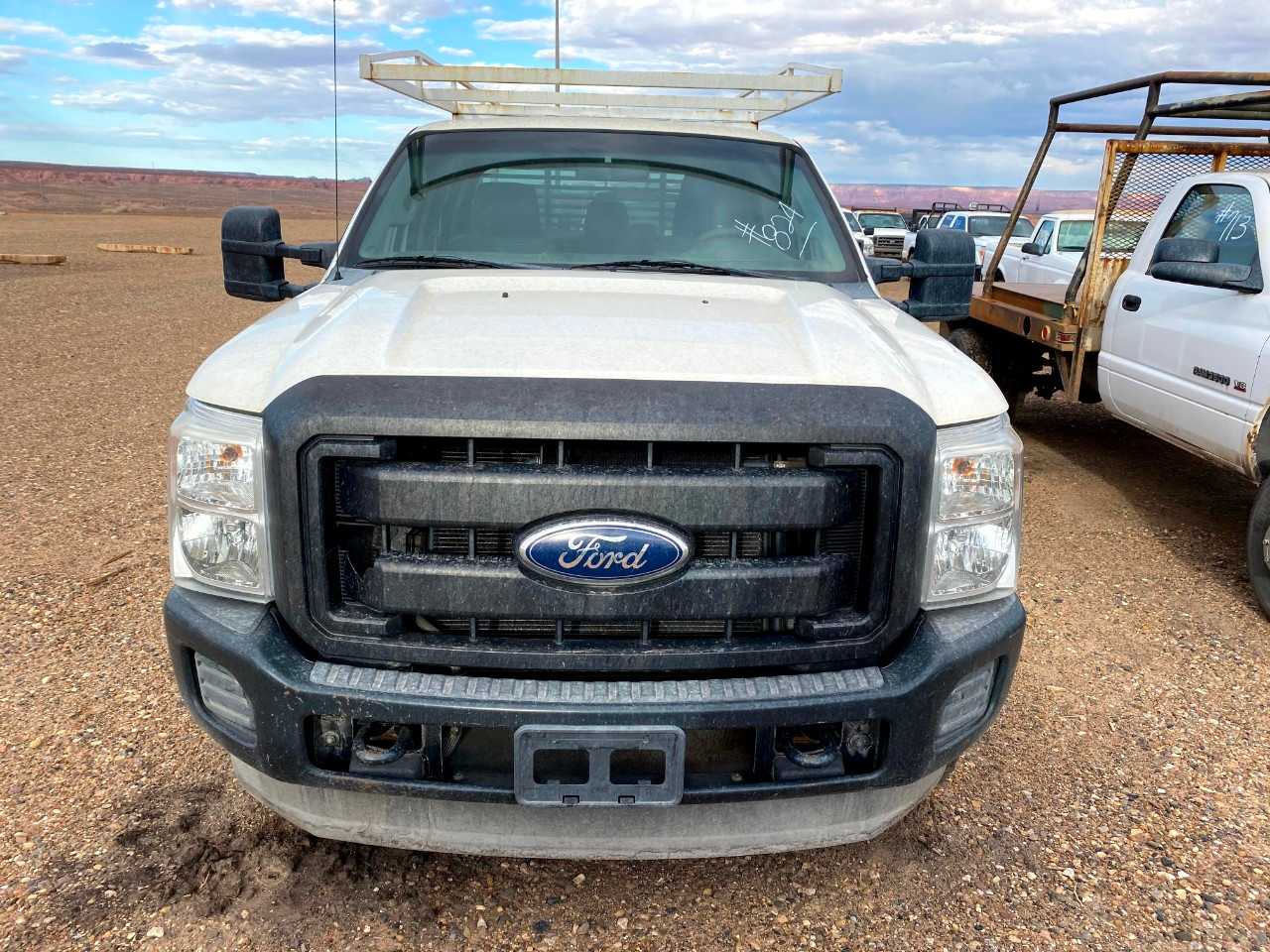 2011 Ford F-350 Crew Cab 4X4 Pickup Truck w/ Utility Bed - HYDRO EXCAVATOR TRUCKS