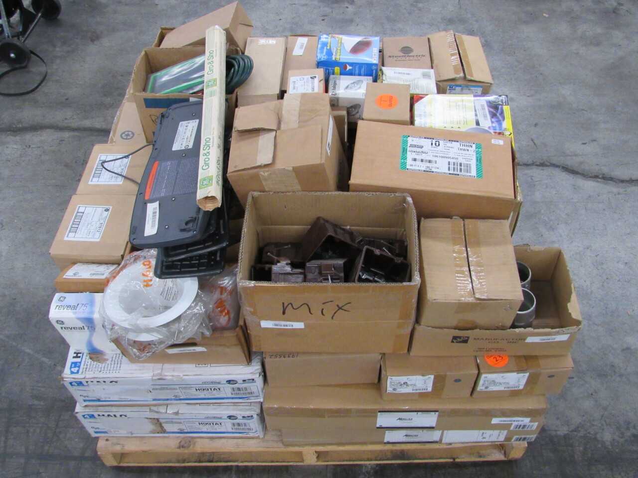 Pallet of Misc Electrical Supplies - ELECTRICAL COMPONENTS