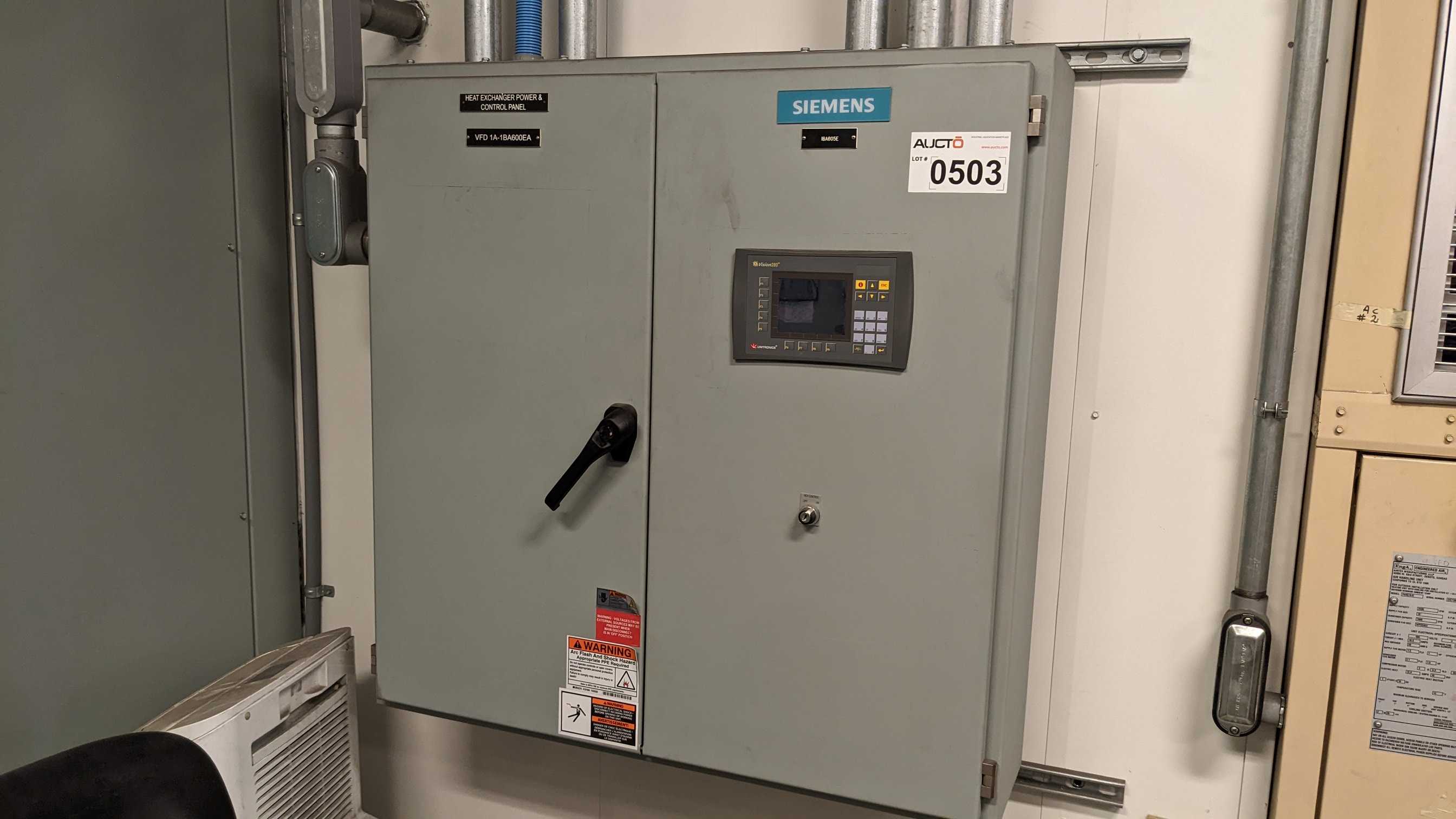 SIEMENS CONTROL PANEL - AUTOMATION & CONTROLS