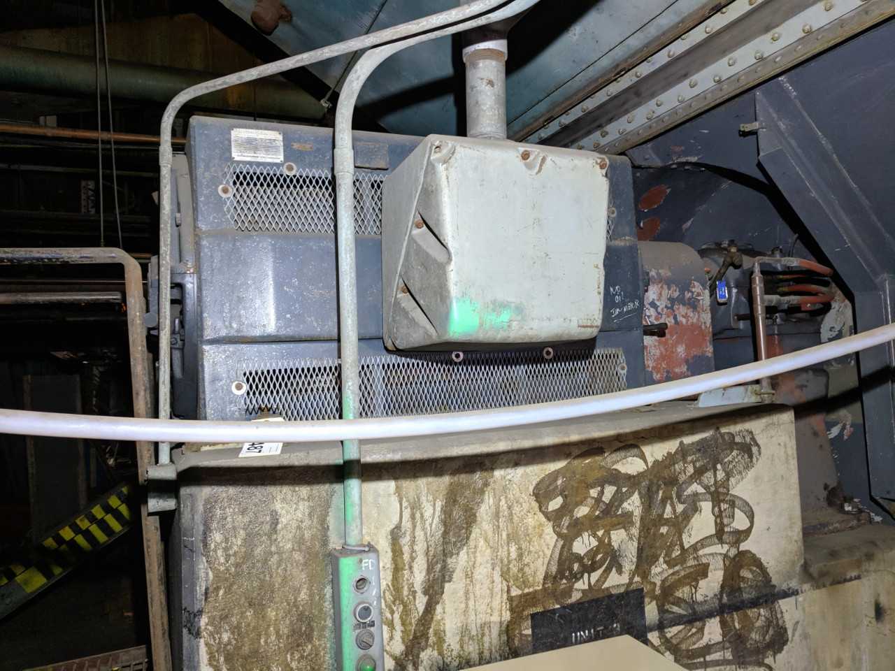 GE CUSTOM 8000 400HP MOTOR 2300V 8210S 880RPM - ELECTRIC MOTORS GE CUSTOM 8000 400HP MOTOR 2300V 8210S 880RPM - ELECTRIC MOTORS