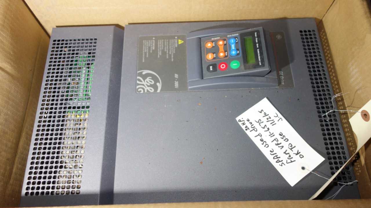 GENERAL ELECTRIC 6KAVI43030Y1B2 AV-300I 30HP DRIVE - ELECTRIC MOTORS