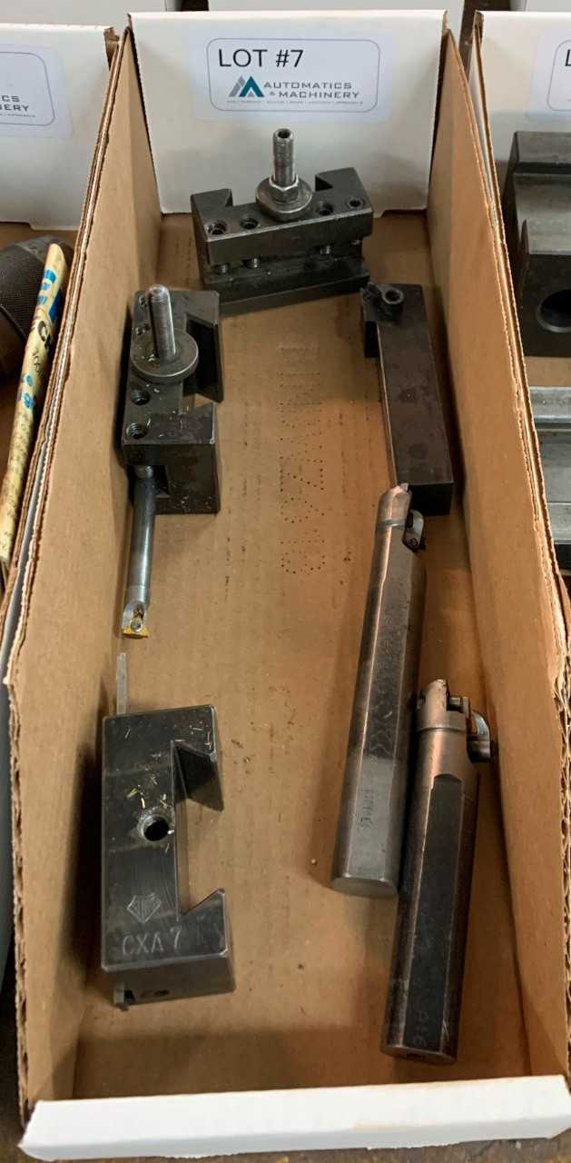 Quick Change Lathe Tool Holders and Tools - ELECTRIC POWER TOOLS