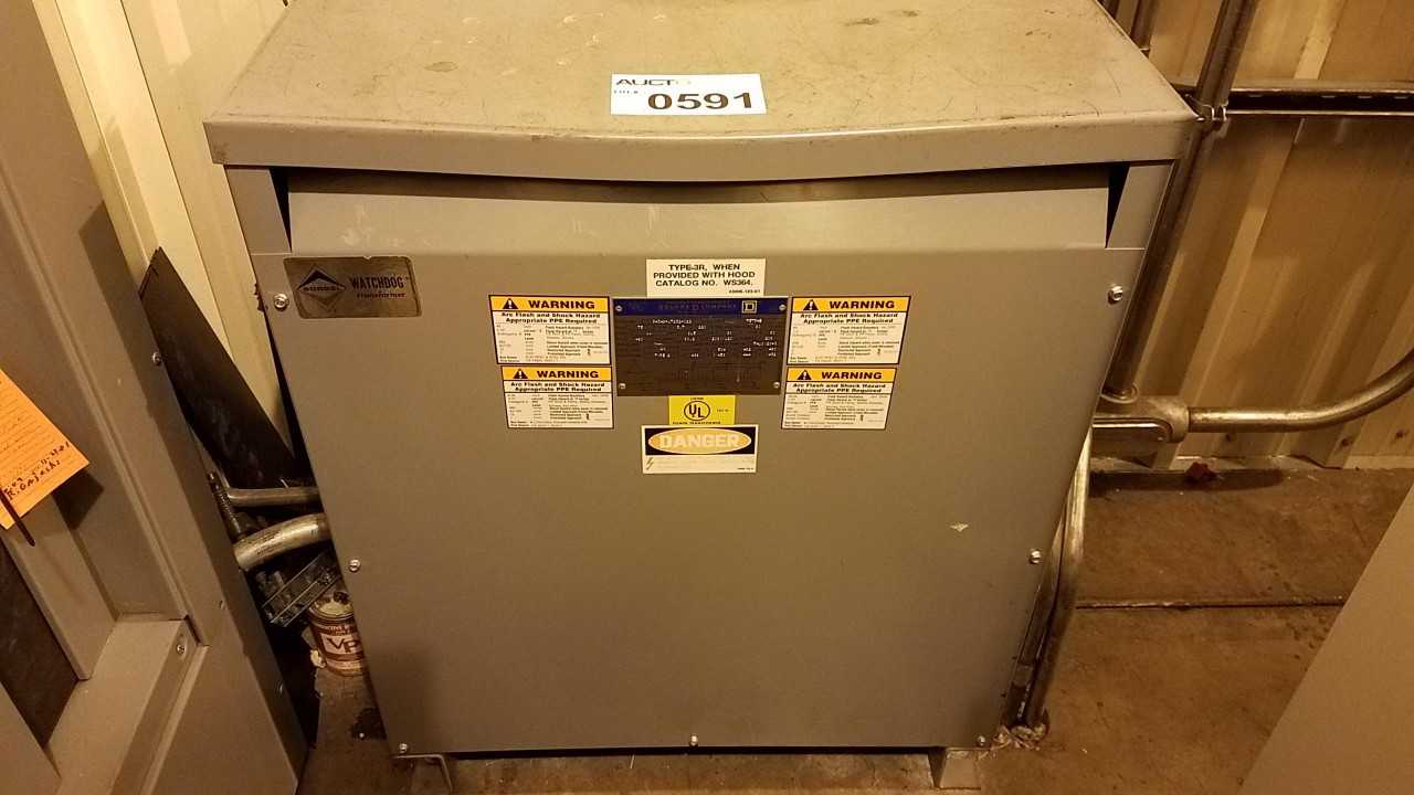SQUARE D 75T3HB SORGEL 75KVA 480V-AC 208Y/120V-AC TRANSFORMER - CONTROL TRANSFORMERS SQUARE D 75T3HB SORGEL 75KVA 480V-AC 208Y/120V-AC TRANSFORMER - CONTROL TRANSFORMERS