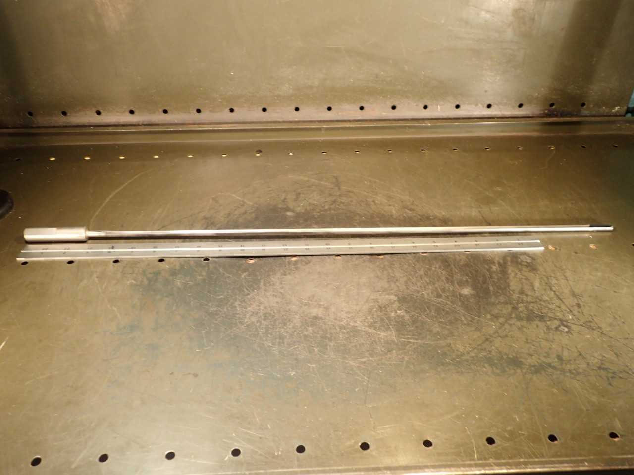 Hyper Tool 11/32" .3437 x 28" OAL Coolant Fed Deep Hole Gun Drill Carbide Tipped - MACHINING ACCESSORIES & TOOLING